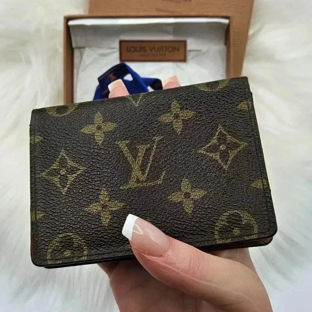 LV Monogram Bifold Pass  Card Case